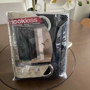 Hookless Shower Curtain Black